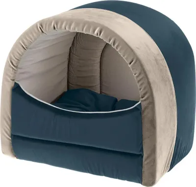 Immagine prodotto di Ferplast Casa Di Velluto Per Cani E Gatti Majesty 20 Blu Beige