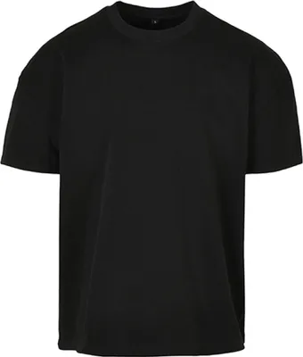 Produktbild von Build Your Brand BY163 | Ultra Heavy Baumwolle Box Tee - Herren T-Shirt - Oversize Fit - Farbe: Black - Größe: XS