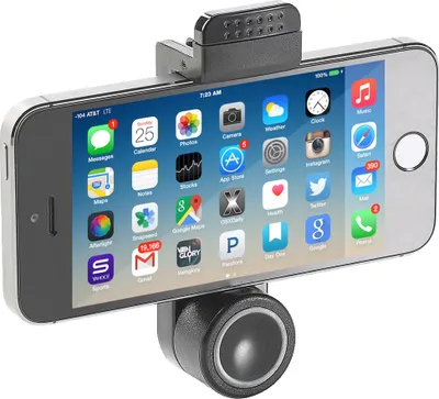 Produktbild von MMOBIEL Universal Handy Halterung 360° für Smartphone Handyhalter KFZ Auto (SCHWARZ)