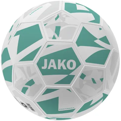 Zdjęcie produktu dla Jako Trainingsball Contrast - weiß/mint, Größe:3