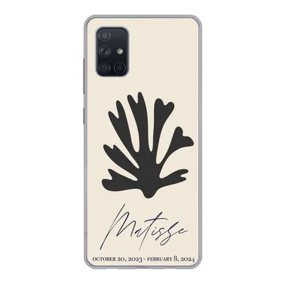 Produktbild von MuchoWow® Handyhülle Schutzhülle Hülle für Samsung Galaxy A71 Blumen - Abstrakt - Matisse Silikon Softcase Handy Hülle - Kartenbesitzer