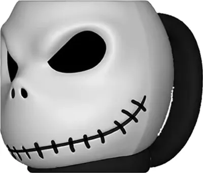 Produktbild von The Nightmare Before Christmas - Kaffeebecher, 3D, Jack Skellington, 475ml CD1272 (Einheitsgröße) (Schwarz/Weiß)