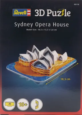 Produktbild von Revell 00118 Oper Sydney 30 Teile 3D Puzzle in