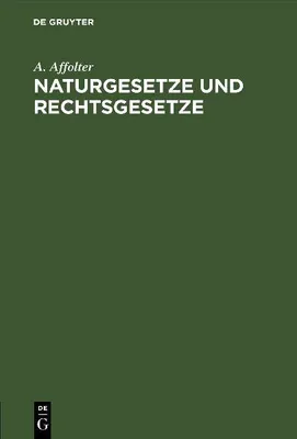 Produktbild von Naturgesetze und Rechtsgesetze