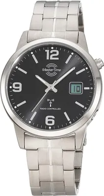 A product shot of a men's wristwatch.