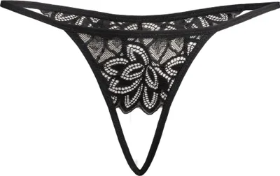 Immagine prodotto di Tanga Teyli Ouvert con pizzo floreale Osa Female 3107T nero XXL