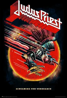 Produktbild von Judas Priest Poster Screaming for Vengeance