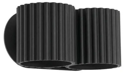 Produktbild von Wandleuchte AURA 2 schwarz G9 2xG9  8W Aluminium 10x12x21cm Sollux Lighting