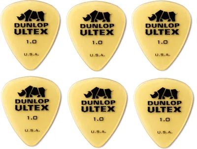 Produktbild von 6x Dunlop Ultex Standard Plektren - 1,00 mm