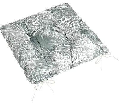 Zdjęcie produktu dla Poduszka Adéla pikowana - 40x40 cm - Szara, Biała