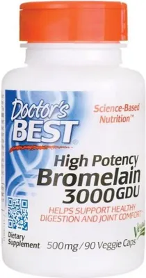 Productafbeelding van Doctor's Best Dietary supplements Bromelain, BI3459