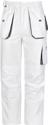 Produktbild von Arbeitshose Bundhose weiß/grau Größe 60