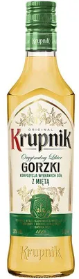 Obrázek produktu pro Likér Krupnik Bitter s mátou, 500 ml