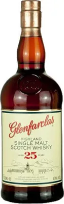 Produktbild von Glenfarclas 25 Years Old Highland Single Malt 43% 0,7L