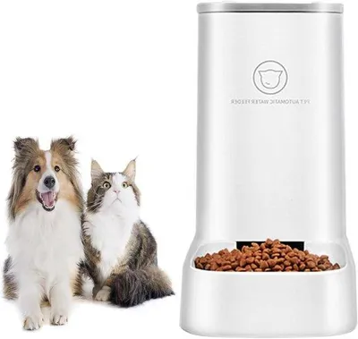 Produktbild von Famanu Automatische Katzenfütterung mit abnehmbarem Design, BPA-frei, leicht zu reinigen