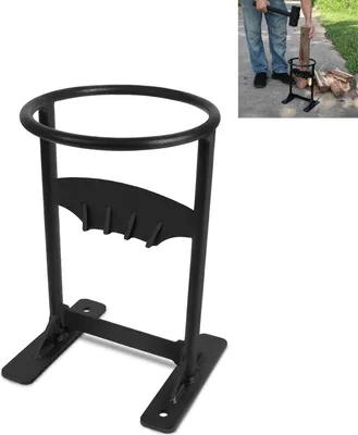 Produktbild von LZQ Manueller Holzspalter Metall Holzspaltwerkzeug zum Spalten von Holz, Tragbarer Brennholzspalter Spaltwerkzeug Brennholz für Feuerstellen, Campingplätze 21x16x31cm (LxBxT)