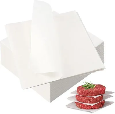 Obrázek produktu pro Papír na pečení hamburgerů – 1000 listů – 15 cm