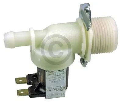 Magnetventil 1-fach 180° 11,5mm für Waschmaschine