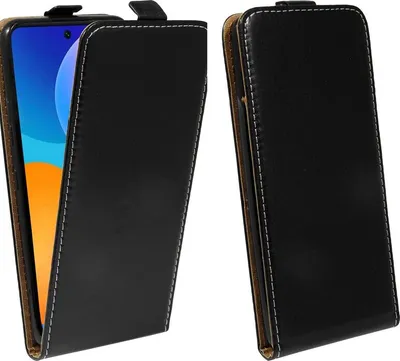 Obrázok produktu pre cofi1453® Flipové puzdro kompatibilné s mobilným telefónom HUAWEI P SMART 2021 Vertical Foldable Protective Cover Flip Cover Black