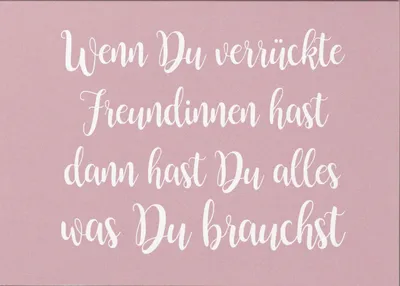 Produktbild von Räder Freundschaftskarte Wenn du verrückte Freundinnen hast