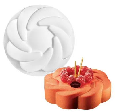 Produktbild von Silicone Mousse Kuchenform - Für Schokolade, Gelee und Desserts
