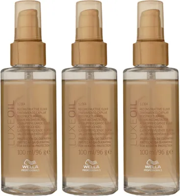 Produktbild von Wella SP Luxe Oil 3 x 100 ml Reconstructive Elixir Haaröl Set