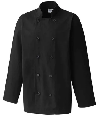 Immagine prodotto di Premier - Giacca da cuoco per uomo/donna unisex a maniche lunghe LT3308 (4XL) (nero)