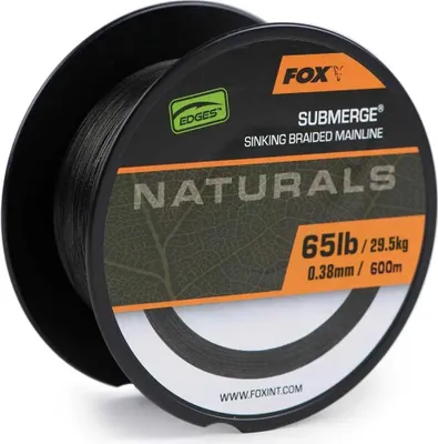 Obrázok produktu pre Fox Submerge Naturals pletená rybárska šnúra potápavá 0,38 mm 29,5 kg 300 m