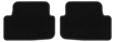 Image de Tapis arrière en moquette pour Audi A1 II (GB) 2018- (à hayon) – 2 pièces, noirs, sur mesure – Wielganizator LUX