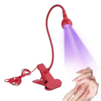 Image de Lampe UV Vonsera pour vernis gel, mini lampe UV de 5W pour ongles avec clip de sécurité, La