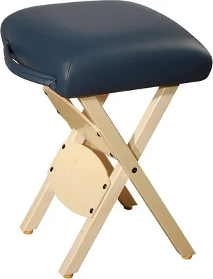Produktbild von Famanu Klappstuhl Massagestuhl mit verstellbarer Höhe - Königsblau