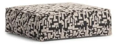 Image de Tabouret textile multicolore au design moderne