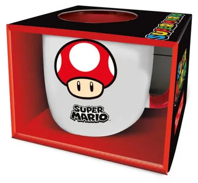 Produktbild von Stor Super Mario Bros Tasse 380ml Rot  Rot One Size