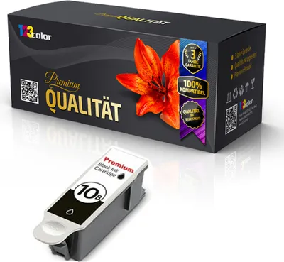 Produktbild von Kompatible Tintenpatrone für Kodak Easyshare5000 Series Easyshare5100 Easyshare5300 Easyshare5500 Easyshare6150 8955916 NO 10 8955916 NO10 Schwarz Black - Color Light Serie