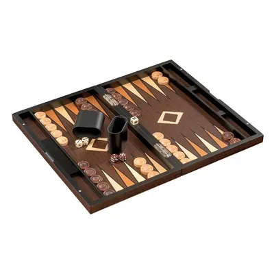 Produktbild von Backgammon Anafi groß Brettspiel für 2 Spieler ab 6 Jahre