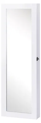 Produktbild von HOMCOM Schmuckschrank Wandspiegel Spiegelschrank Wandschrank Schmuckkommode