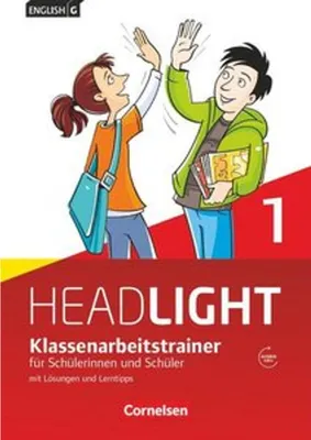 Produktbild von English G Headlight 01: 5. Schuljahr. Klassenarbeitstrainer mit Lösungen und Audios online