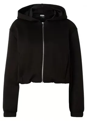 Obrázok produktu pre Dámská mikina na zip Urban Classics Ladies Scuba Zip Hoodie black - S