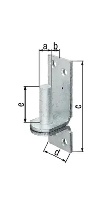 Immagine prodotto di GAH Alberts morsetto DI su piastra 13x11mm TZN - 311209