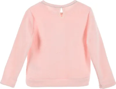 Produktbild von Minnie Mouse Kinder Mädchen Fleece Pullover Sweat-Shirt Sweater, Farbe:Pink, Größe:128