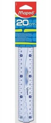 Produktbild von Maped Geometric Lineal 20 cm Transparent Präzise