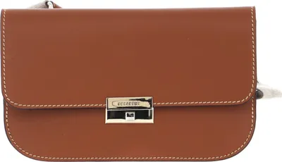 Produktbild von DECADENT Leder Umhängetasche Schultertasche Tara Belt Bag Nappa Cognac braun