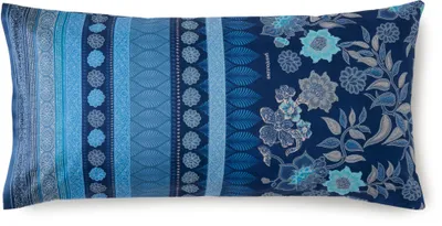 Produktbild von Bassetti Satin-Kissenhülle einzeln Varigotti Farbe BLAU B1 Größe 40x80