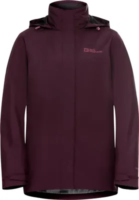 Produktbild von Jack Wolfskin Rotwand 3In1 Jkt W Amaranth Amaranth S