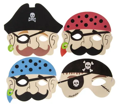 Image de Masque en mousse Duckiez pirate
