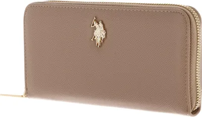 Zdjęcie produktu dla U.S. POLO ASSN. Jones Zip Around Wallet Beige