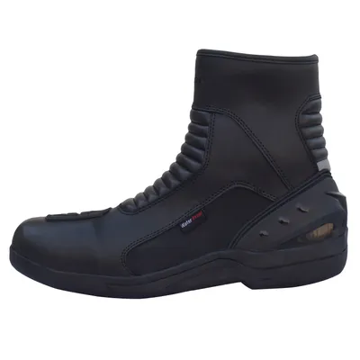 Produktbild von PROANTI Motorradstiefel Leder Motorrad Stiefel kurze Racing Motorradschuhe - 41
