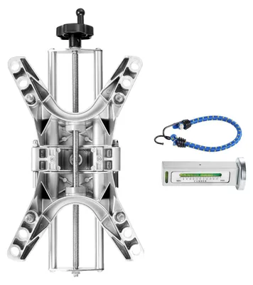 Produktbild von SucceBuy Radklemme und Magnetadapter, 1 Stk. Werkzeug aus Aluminiumlegierung für präzise Sturzmessung, geeignet für 11-25-Zoll-Felgen, magnetisches Reifenwerkzeug für Autos und Lkw
