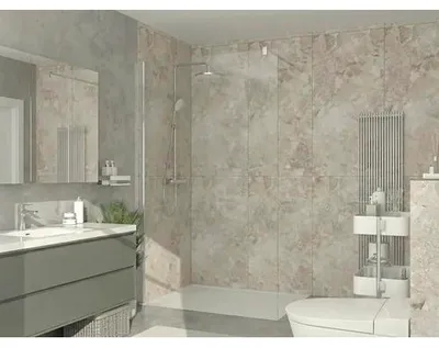 Obrázek produktu pro Walk In Jungborn TRIA 120 cm bez orámování dekor skla čiré sklo