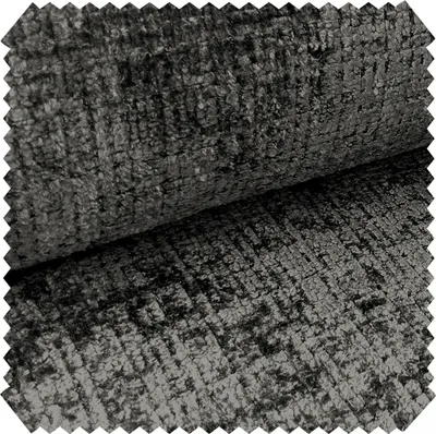 Produktbild von novely® CRETA Chenille-Stoff Polsterstoff Möbelstoff Bezugsstoff | Meterware | 1 lfm - Farbe: 96 Grau